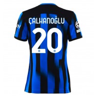 Inter Milan Hakan Calhanoglu #20 Hjemmebanetrøje Dame 2023-24 Kortærmet